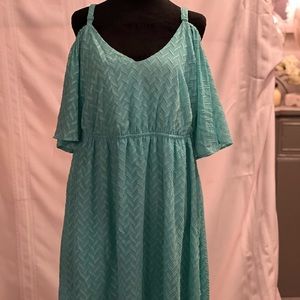 Turquoise dress